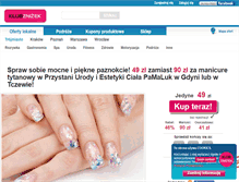 Tablet Screenshot of klubznizek.pl